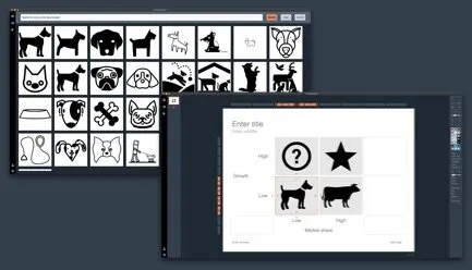  Integrated online icon search 