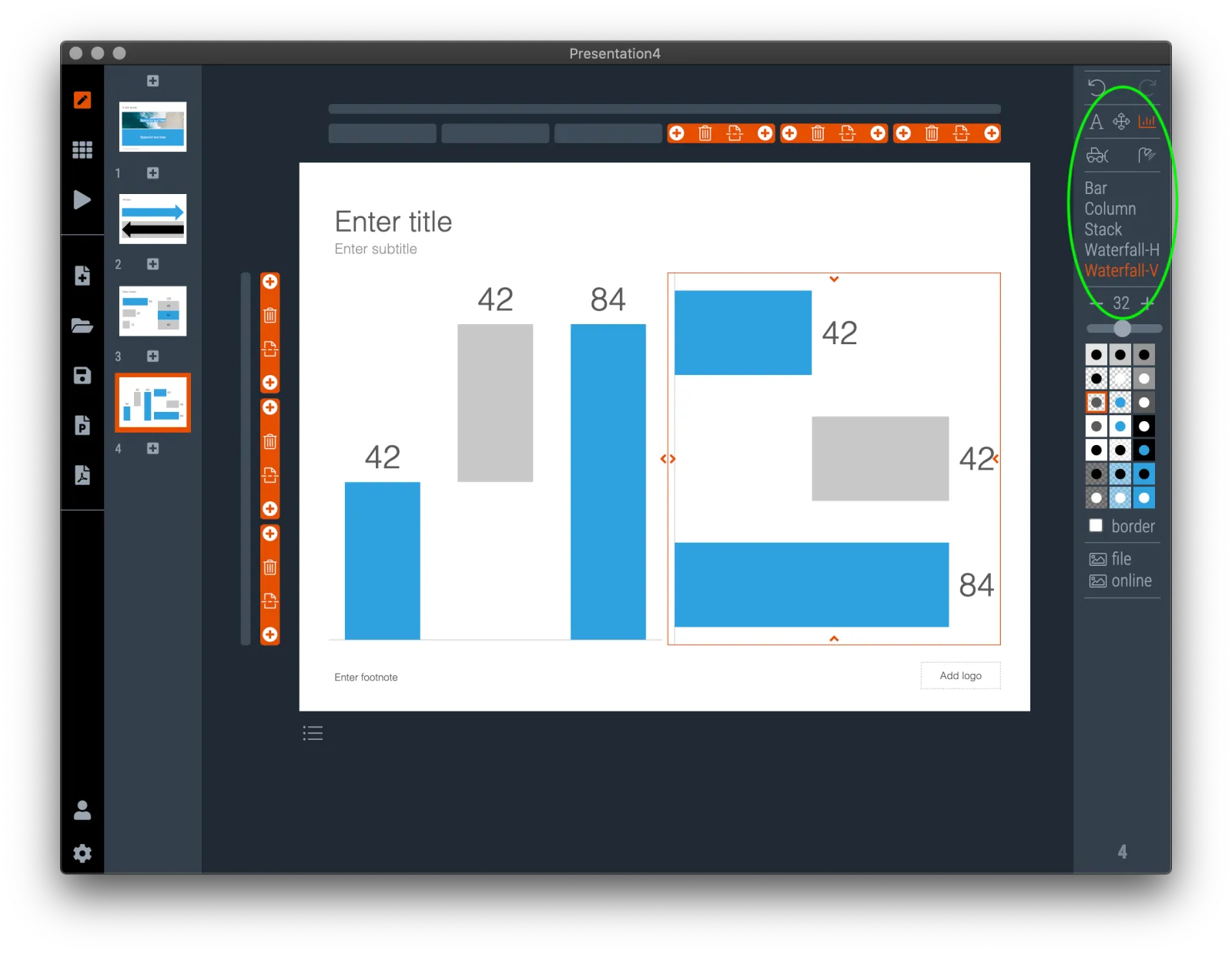  … waterfall charts 