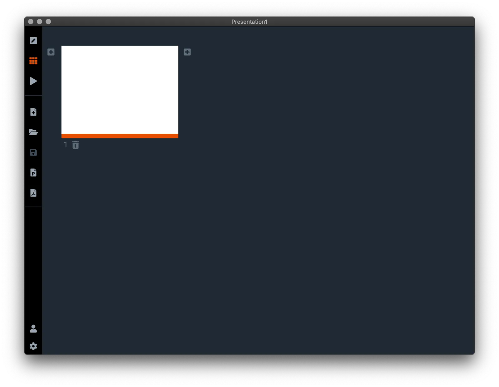   Story : re-arrange your slides, add new slides to your presentation 